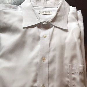 White Joseph Abboud dress shirt.